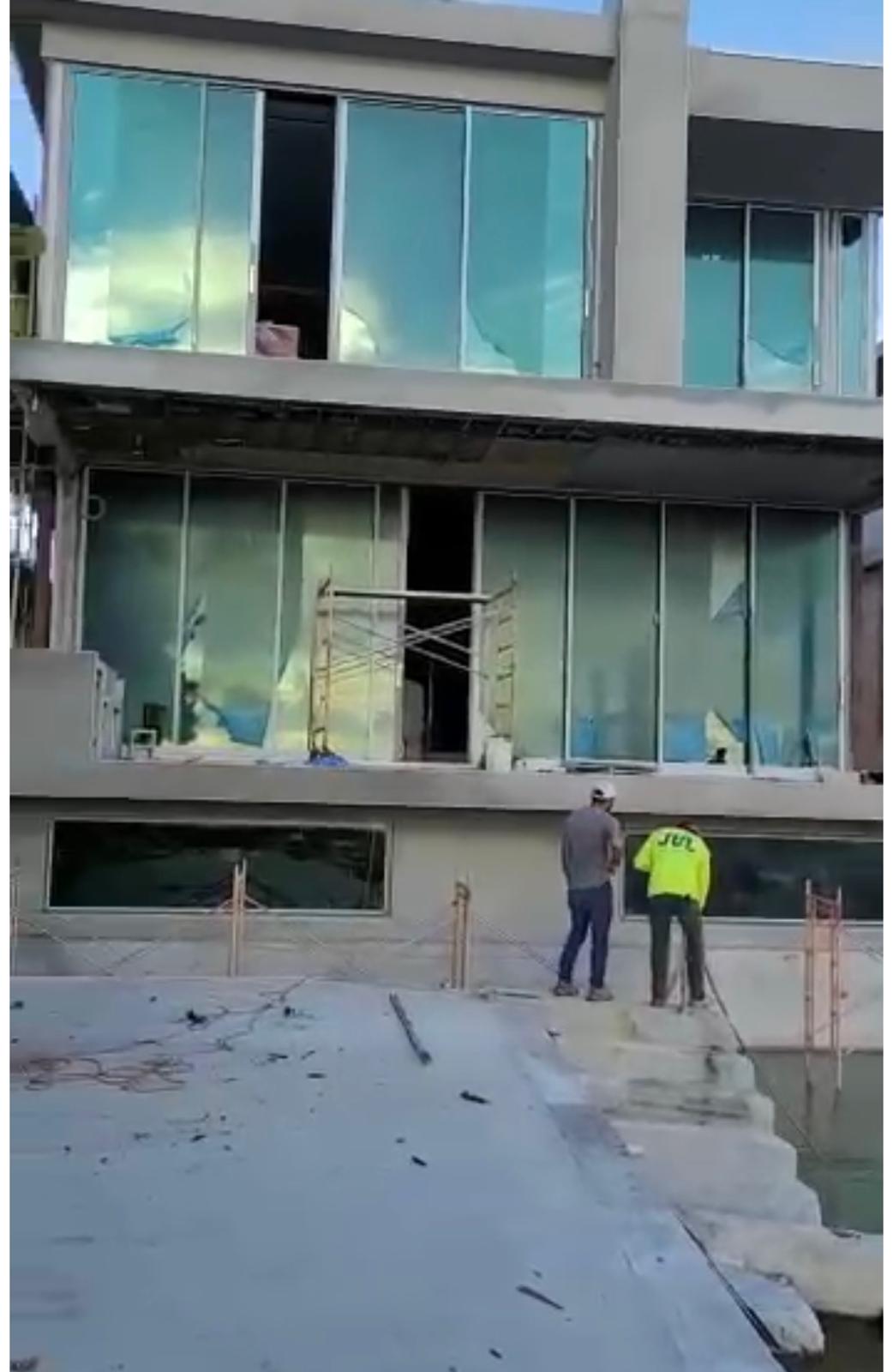 Floor-to-ceiling impact windows on luxury home - window replacement Southwest Florida